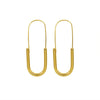 Wholesale Earrings 316L Stainless Steel 18K Gold Plated Jewelry For Women