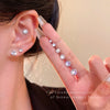 Wholesale Earrings Titanium Steel 925 Silver Zircon Geometric Electroplating Style For Women