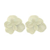 Wholesale Earrings Zinc Alloy Flower Dripping Oil Design