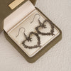 Wholesale Earrings Zinc Alloy Geometric Artistic Retro Heart Design Electroplating For Women