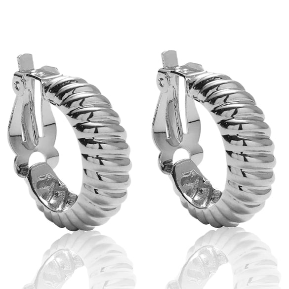 Wholesale Earrings Zinc Alloy Geometric Cshaped Electroplating Simple Style Women's