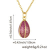 Wholesale Egg Pendant Women's Light Luxury Niche Drop Shape Copper Dripping Oil Fashion Accessories