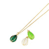 Wholesale Egg Pendant Women's Light Luxury Niche Drop Shape Copper Dripping Oil Fashion Accessories