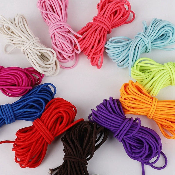 Wholesale Elastic Rubber Band Durable High Elastic Round Purple And Blue Diy Material