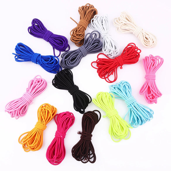 Wholesale Elastic Rubber Band Durable High Elastic Round Purple And Blue Diy Material