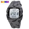 Wholesale Electronic Watch Resin Case Plastic Mirror Silicone Strap Round Dial For Couple
