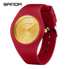 Wholesale Electronic Watch Silicone Strap Zinc Alloy Case Round Dial Light Luxury Style Unisex For Students