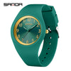 Wholesale Electronic Watch Silicone Strap Zinc Alloy Case Round Dial Light Luxury Style Unisex For Students