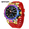 Wholesale Electronic Watch Zinc Alloy Case Multifunctional Trendy Students' Watch Luminous Waterproof Outdoor Sports Round Watch