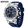 Wholesale Electronic Watch Zinc Alloyabs Case Acrylic Mirror Round Dial Men's Watch For Students With Multifunctional Luminous Waterproof Outdoor Sports And Casual Style