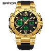 Wholesale Electronic Watch Zinc Alloyabs Case Acrylic Mirror Round Dial Men's Watch For Students With Multifunctional Luminous Waterproof Outdoor Sports And Casual Style