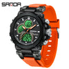 Wholesale Electronic Watch Zinc Alloyabs Case Acrylic Mirror Round Dial Men's Watch For Students With Multifunctional Luminous Waterproof Outdoor Sports And Casual Style