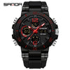 Wholesale Electronic Watch Zinc Alloyabs Case Acrylic Mirror Round Dial Men's Watch For Students With Multifunctional Luminous Waterproof Outdoor Sports And Casual Style