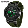 Wholesale Electronic Watch Zinc Alloyabs Case Acrylic Mirror Round Dial Men's Watch For Students With Multifunctional Luminous Waterproof Outdoor Sports And Casual Style