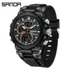Wholesale Electronic Watch Zinc Alloyabs Case Acrylic Mirror Round Dial Men's Watch For Students With Multifunctional Luminous Waterproof Outdoor Sports And Casual Style