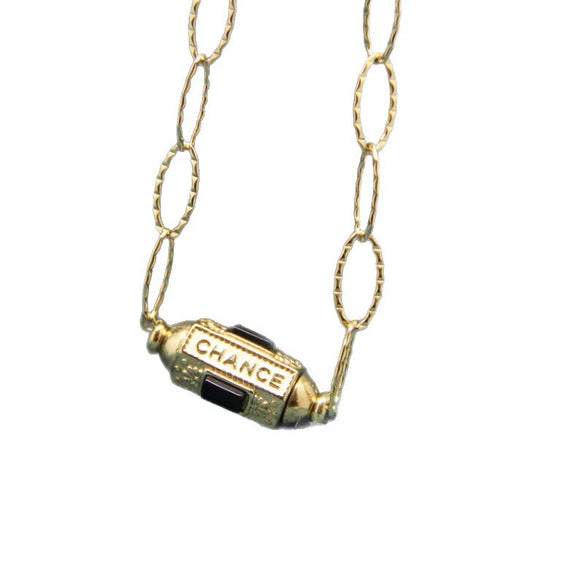 Wholesale Electroplated Copper Heart Shape Tarot Card Zircon Pendant Oring Clavicle Necklace For Unisex