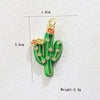 Wholesale Electroplated Copper Pendant Jewelry Accessories With Life Tree Cactus Star Moon Design