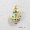 Wholesale Electroplated Copper Pendant Jewelry Accessories With Life Tree Cactus Star Moon Design