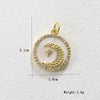 Wholesale Electroplated Copper Pendant Jewelry Accessories With Life Tree Cactus Star Moon Design