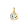 Wholesale Electroplated Copper Zircon Geometric Drop Shape Pendant Necklace Accessories Light Luxury Style