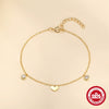 Wholesale Electroplated Geometric S925 Sterling Silver Bracelet For Women