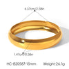 Wholesale Electroplated Geometric Stainless Steel Bracelet For Women