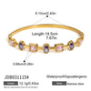 Wholesale Electroplated Geometric Stainless Steel Bracelet For Women