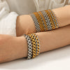 Wholesale Electroplated Geometric Stainless Steel Bracelet For Women