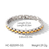 Wholesale Electroplated Geometric Stainless Steel Bracelet For Women