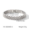 Wholesale Electroplated Geometric Stainless Steel Bracelet For Women