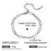 Wholesale Electroplated Geometric Stainless Steel Bracelet For Women