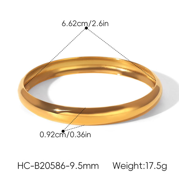 Wholesale Electroplated Geometric Stainless Steel Bracelet For Women