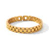 Wholesale Electroplated Geometric Stainless Steel Bracelet For Women