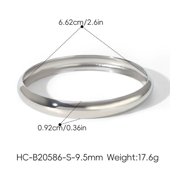 Wholesale Electroplated Geometric Stainless Steel Bracelet For Women