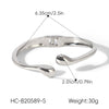 Wholesale Electroplated Geometric Stainless Steel Bracelet Hand Accessory Jewelry