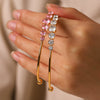 Wholesale Electroplated Geometric Stainless Steel Bracelet Jewelry Accessories