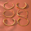 Wholesale Electroplated Geometric Stainless Steel Bracelet With Versatile Design