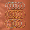Wholesale Electroplated Geometric Stainless Steel Bracelets Set For Women