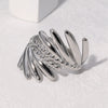 Wholesale Electroplated Geometric Stainless Steel Ear Ring For Women