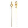 Wholesale Electroplated Geometric Stainless Steel Earrings For Women Modern Minimalist Style