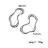 Wholesale Electroplated Geometric Stainless Steel Earrings For Women