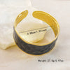 Wholesale Electroplated Geometric Stainless Steel Enamel Bracelet