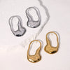 Wholesale Electroplated Geometric Stainless Steel Minimalist Women's Earrings