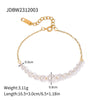 Wholesale Electroplated Geometric Stainless Steel Women's Bracelet