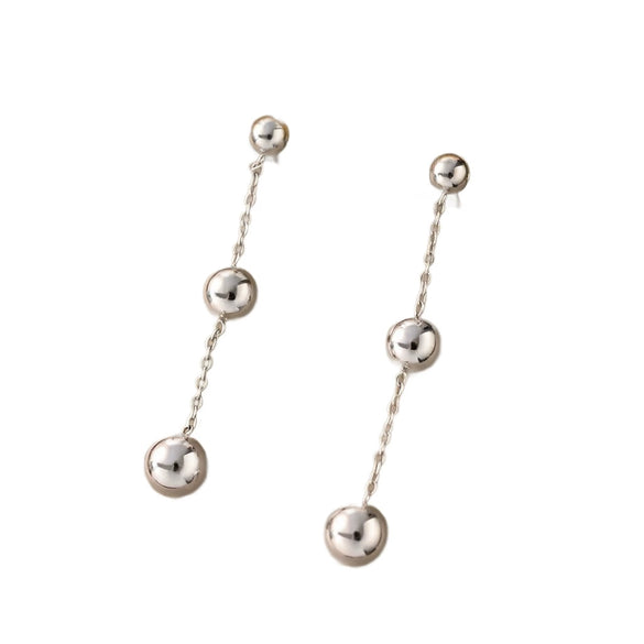 Wholesale Electroplated Geometric Titanium Steel And Stainless Steel Earrings For Women With Fresh And Minimalist Style