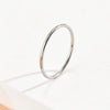 Wholesale Electroplated Geometric Titanium Steel Round Ring For Women And Unisex