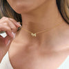 Wholesale Electroplated 18K Gold Stainless Steel Puppy Necklace For Women Fashion Jewelry