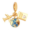 Wholesale Electroplated Metal Jewelry Accessories With Totem Pattern
