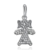 Wholesale Electroplated Metal Jewelry Accessories With Totem Pattern