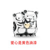 Wholesale Electroplated Metal Jewelry Accessories With Totem Pattern